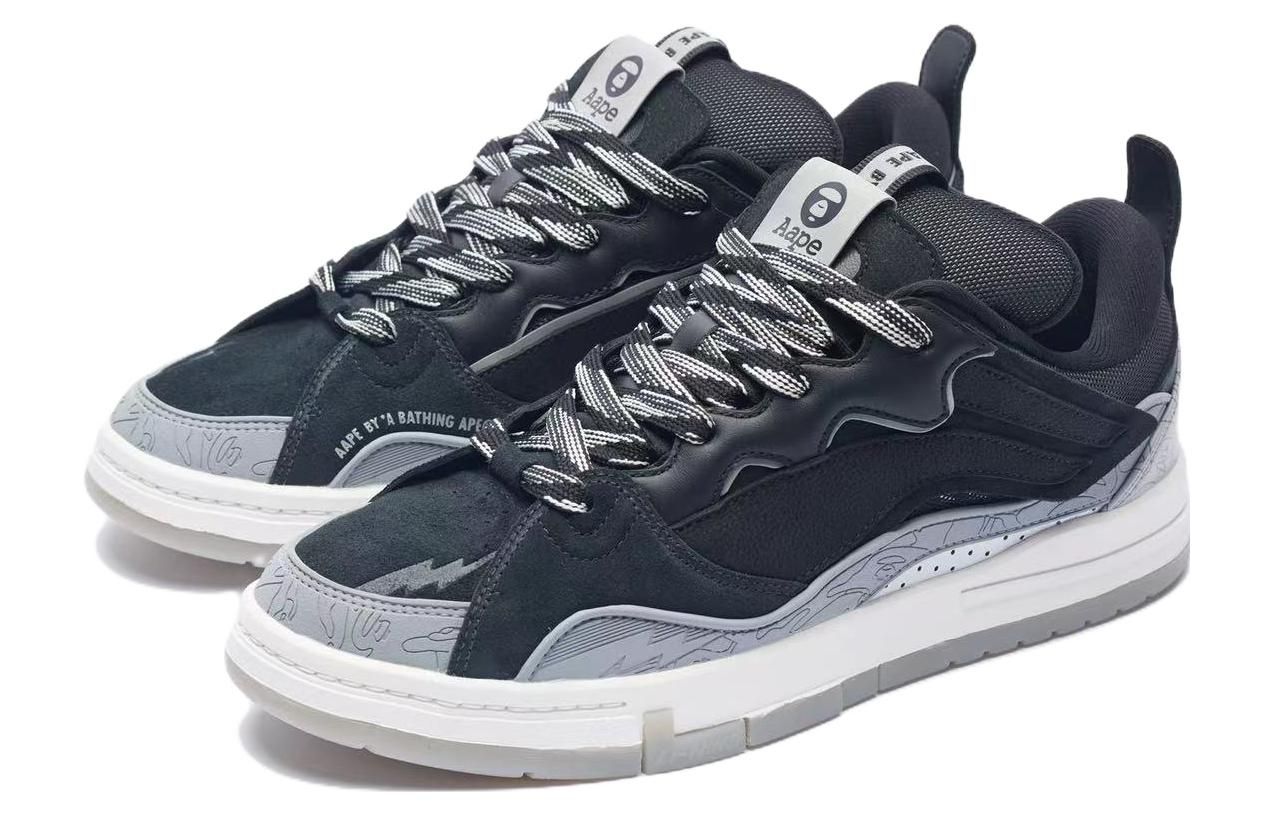Li-Ning Superwave Golden x AAPE 10TH Anniversary 'Black Grey' AECS087-1 sold by KicksCrew product image thumbnail 3