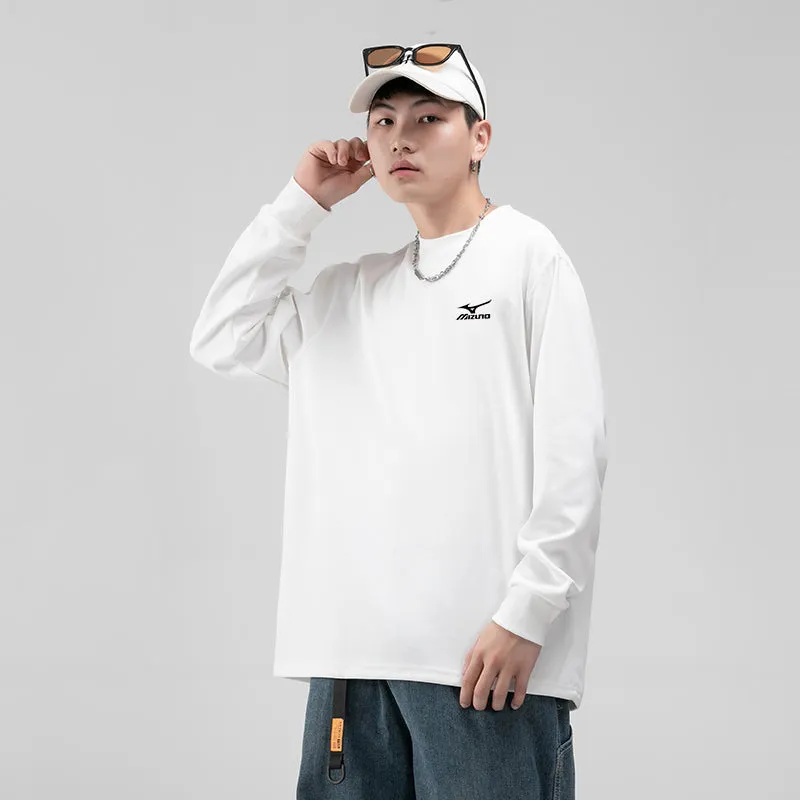 Mizuno Casual Logo Long Sleeve T-shirt 'White' A2CA2A83 sold by KicksCrew product image thumbnail 3