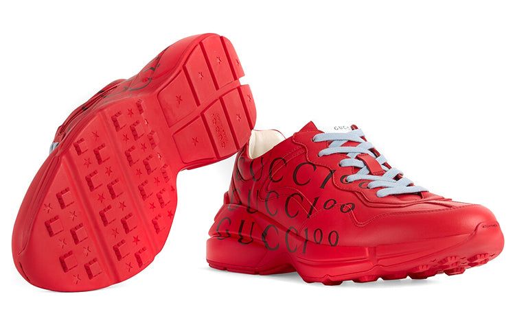 GUCCI Rhyton 100 'Red Black' 680868-DRW00-6537 sold by KicksCrew product image thumbnail 5