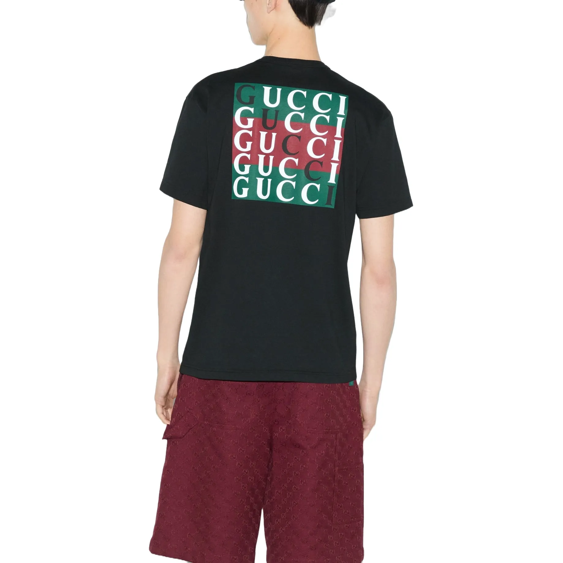 Gucci Cotton Jersey T-shirt 'Black' 795957-XJGQ5-1152 sold by KicksCrew product image thumbnail 2