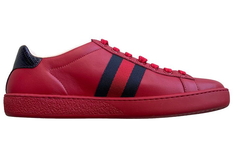 Gucci Ace Sneaker with Embroidered Bee 'Red Navy' 431942-A38G0-6459 sold by KicksCrew product image thumbnail 2