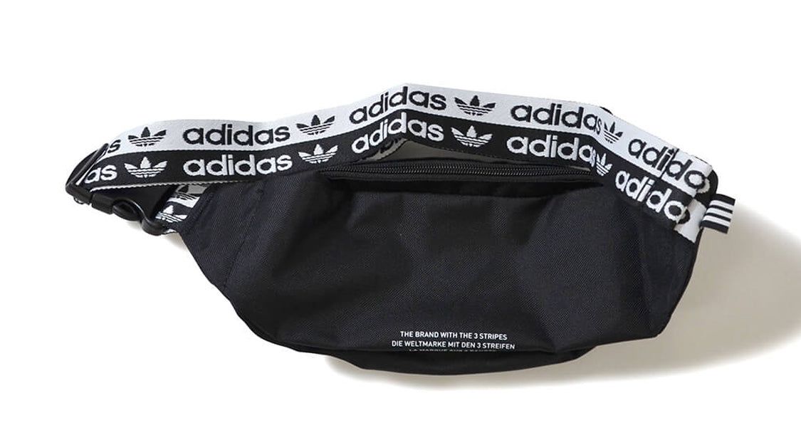 adidas Waist Bag 'Black White' EJ0974 sold by KicksCrew product image thumbnail 2
