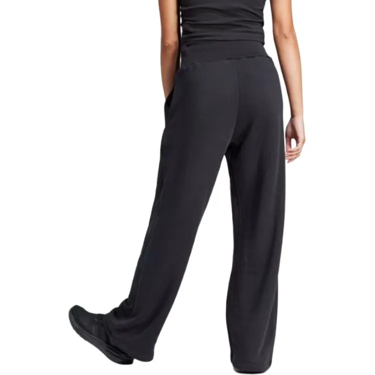 (WMNS) adidas Lounge French Terry Straight Leg Pants 'Black' IR8784 sold by KicksCrew product image thumbnail 4