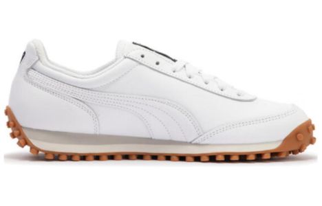 PUMA Fast Rider Navy Pack-White Sneakers 'White Tan' 396836-01 sold by KicksCrew