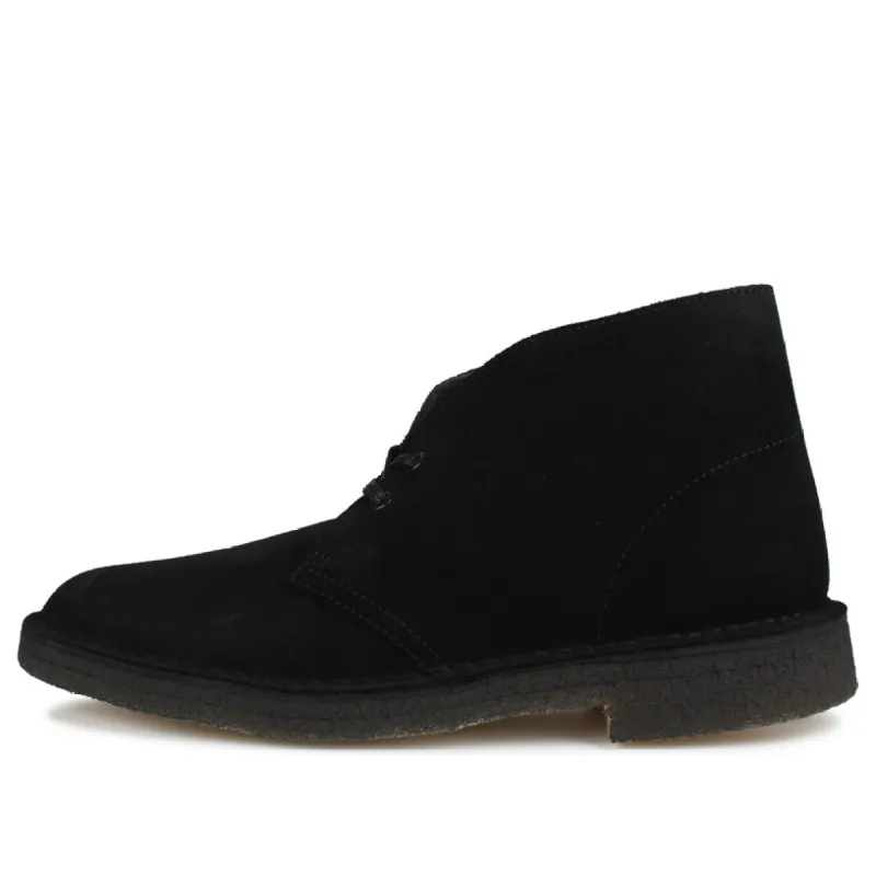 Clarks Desert Boots Suede 'Black' 26155480 sold by KicksCrew