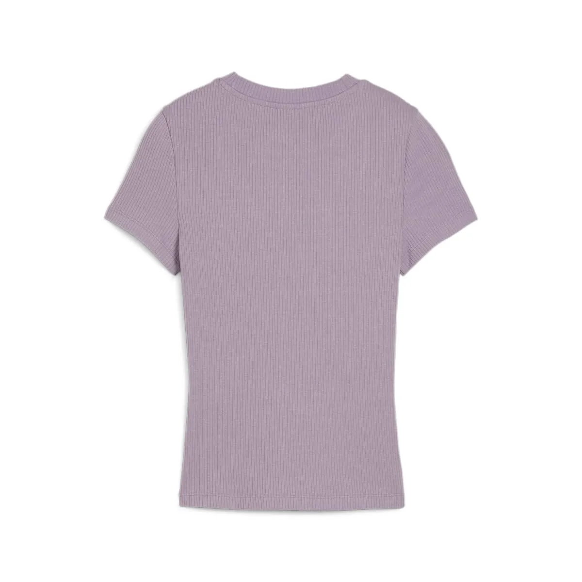(WMNS) PUMA Classics Ribbed Slim T-Shirt 'Pale Plum' 626629-30 sold by KicksCrew product image thumbnail 2