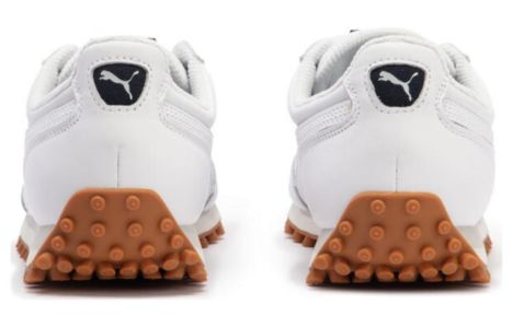 PUMA Fast Rider Navy Pack-White Sneakers 'White Tan' 396836-01 sold by KicksCrew