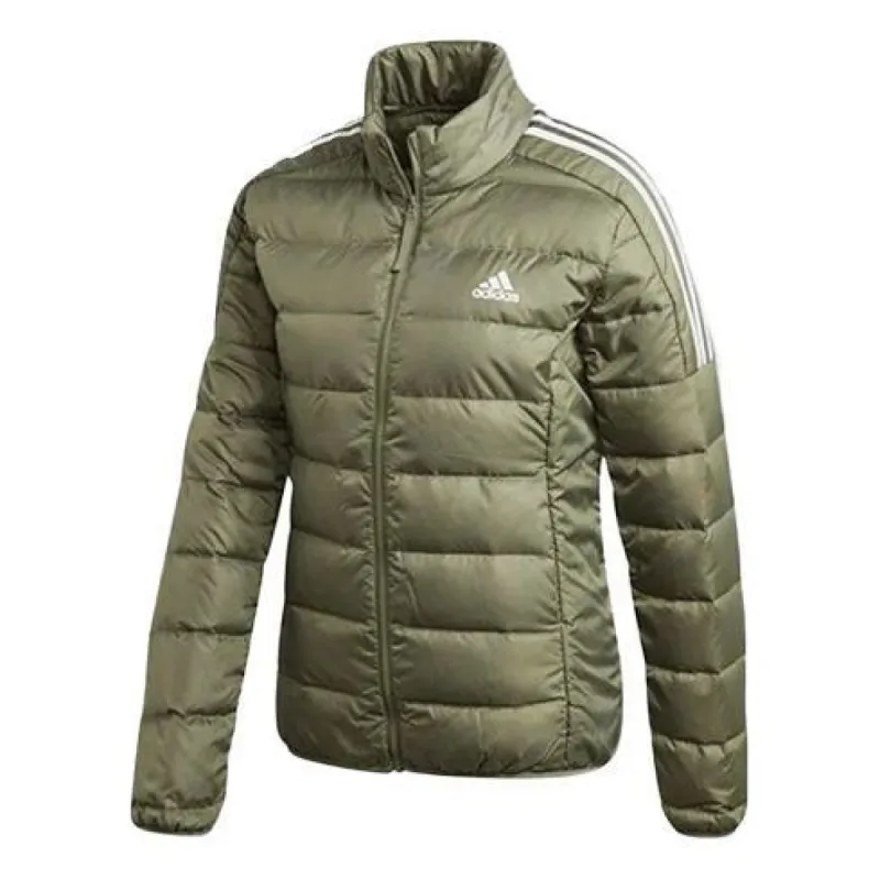 (WMNS) Adidas Essentials Down Jacket 'Legacy Green' GH4596 sold by KicksCrew