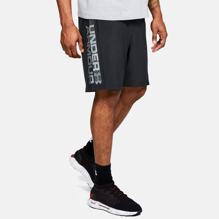 Under Armour Woven Graphic Wordmark Shorts 'Black' 1320203-001 sold by KicksCrew product image thumbnail 3
