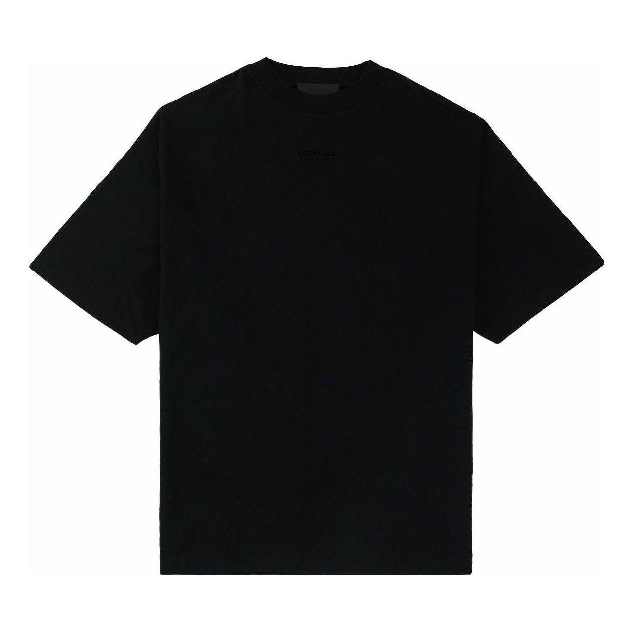 Fear of God Essentials FW23 Tee 'Jet Black' 125BT232000F sold by KicksCrew
