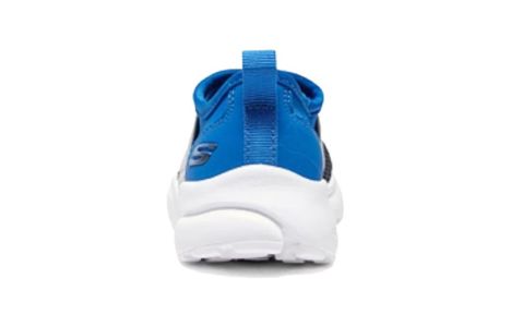 (GS) Skechers Slip-On Sport Shoes 'Black Grey Blue' 405215N-NVBL sold by KicksCrew
