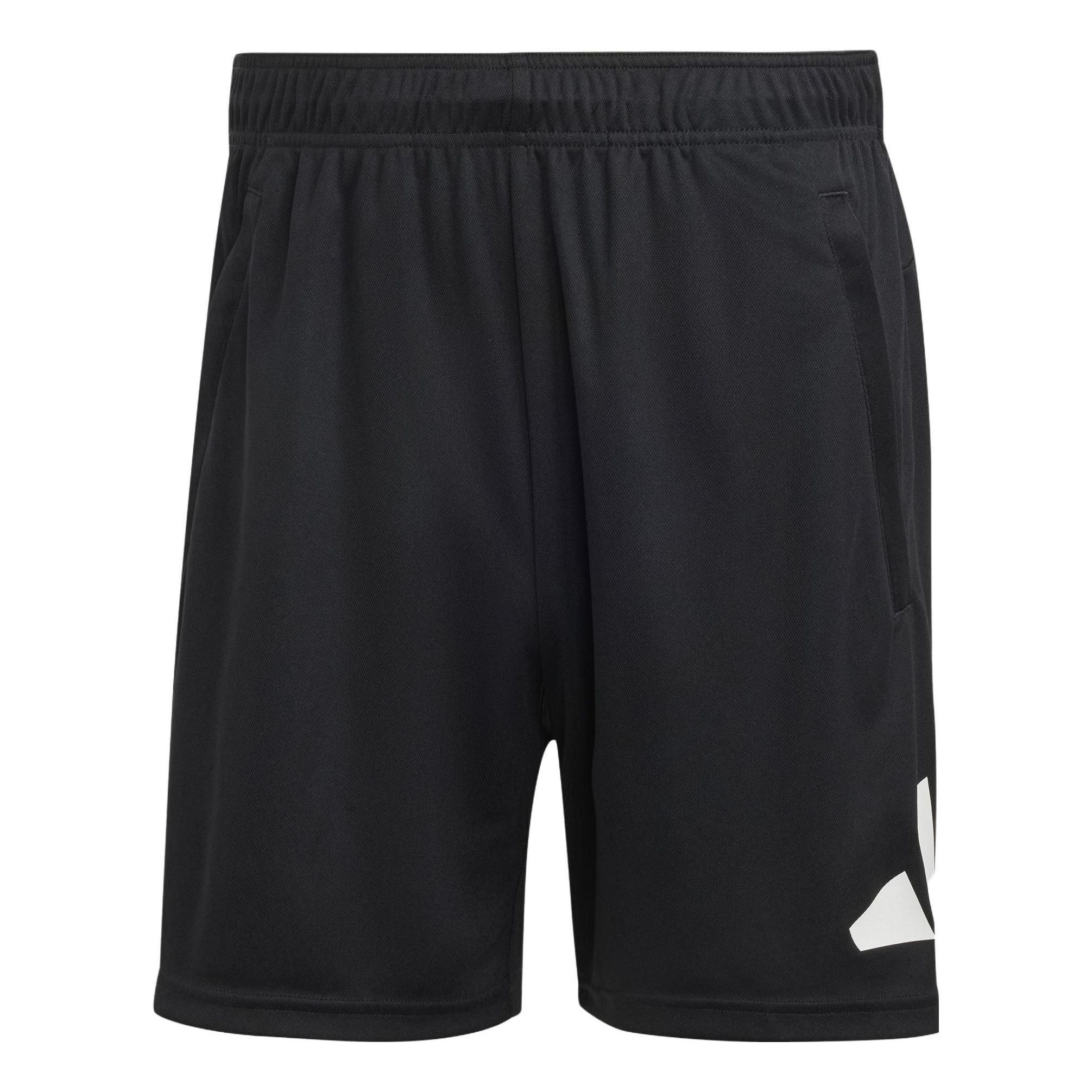 adidas Train Essentials Logo Training Shorts 'Black' IB8121 sold by KicksCrew