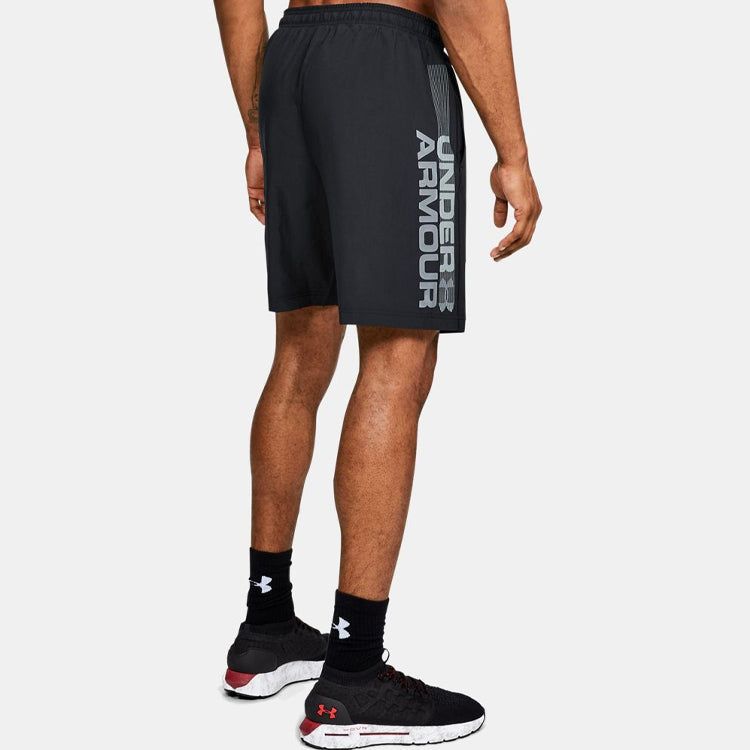 Under Armour Woven Graphic Wordmark Shorts 'Black' 1320203-001 sold by KicksCrew product image thumbnail 4