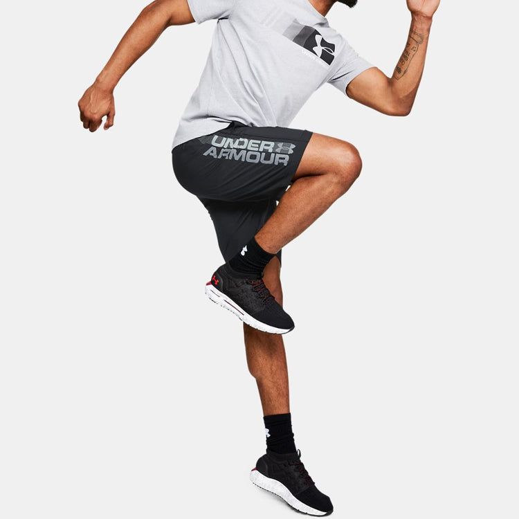 Under Armour Woven Graphic Wordmark Shorts 'Black' 1320203-001 sold by KicksCrew product image thumbnail 5