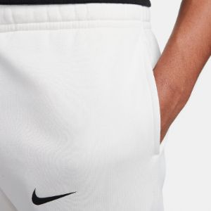 Nike Club Fleece Multi Logo Pants 'White Black' DX0796-030 sold by KicksCrew