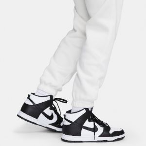 Nike Club Fleece Multi Logo Pants 'White Black' DX0796-030 sold by KicksCrew