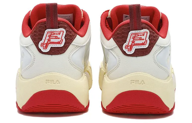 (WMNS) FILA Melt Skate Shoes 'White Red' F12W413205FCA sold by KicksCrew product image thumbnail 4