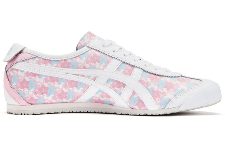 (WMNS) Onitsuka Tiger MEXICO 66 Shoes 'White Blue Pink' 1183B949-100 sold by KicksCrew product image thumbnail 2