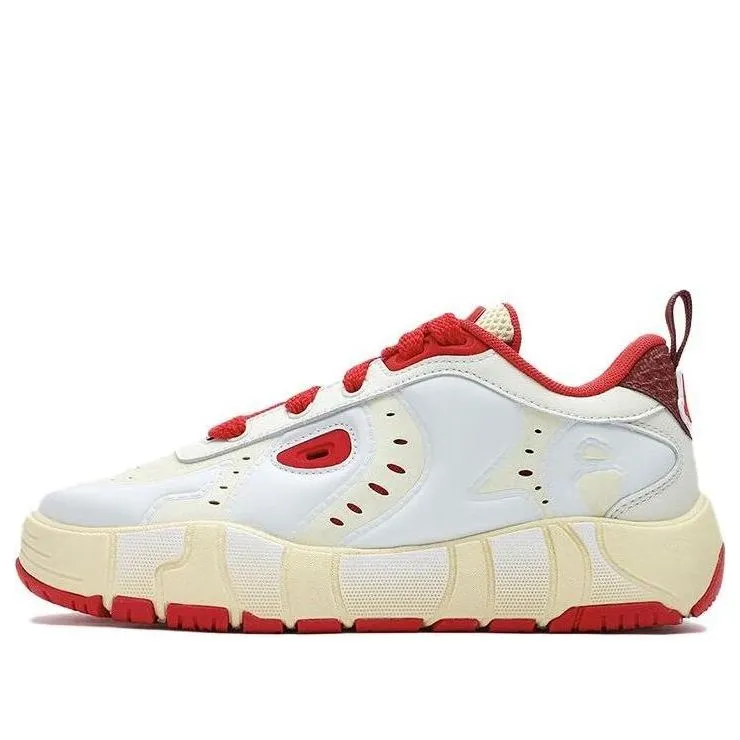 (WMNS) FILA Melt Skate Shoes 'White Red' F12W413205FCA sold by KicksCrew