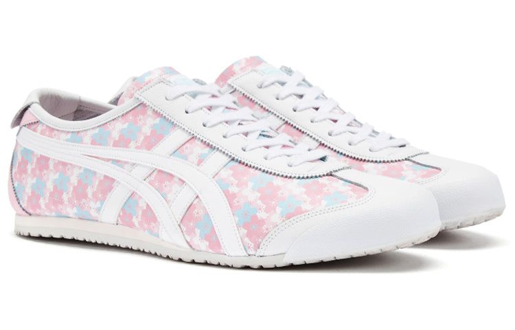(WMNS) Onitsuka Tiger MEXICO 66 Shoes 'White Blue Pink' 1183B949-100 sold by KicksCrew product image thumbnail 3