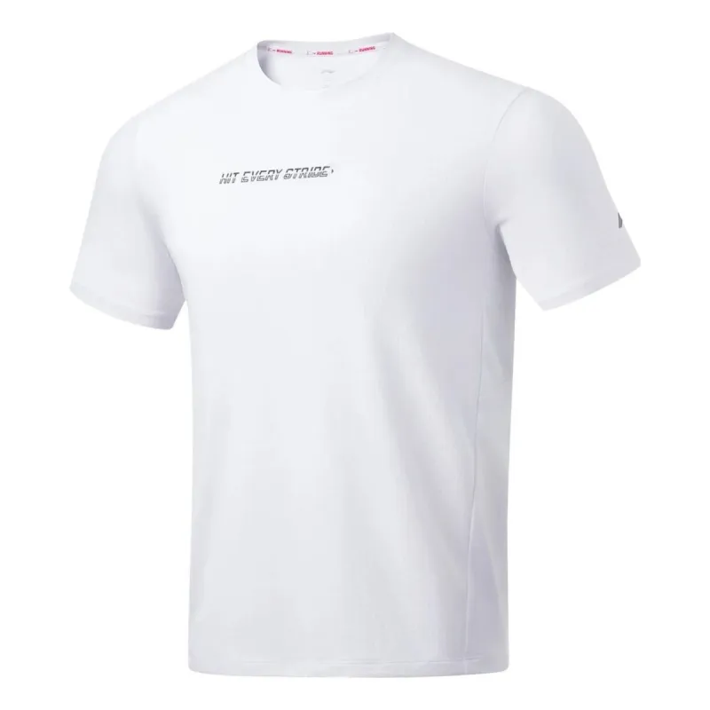 Li-Ning Classic Lifestyle Tee 'White' ATST081-5 sold by KicksCrew