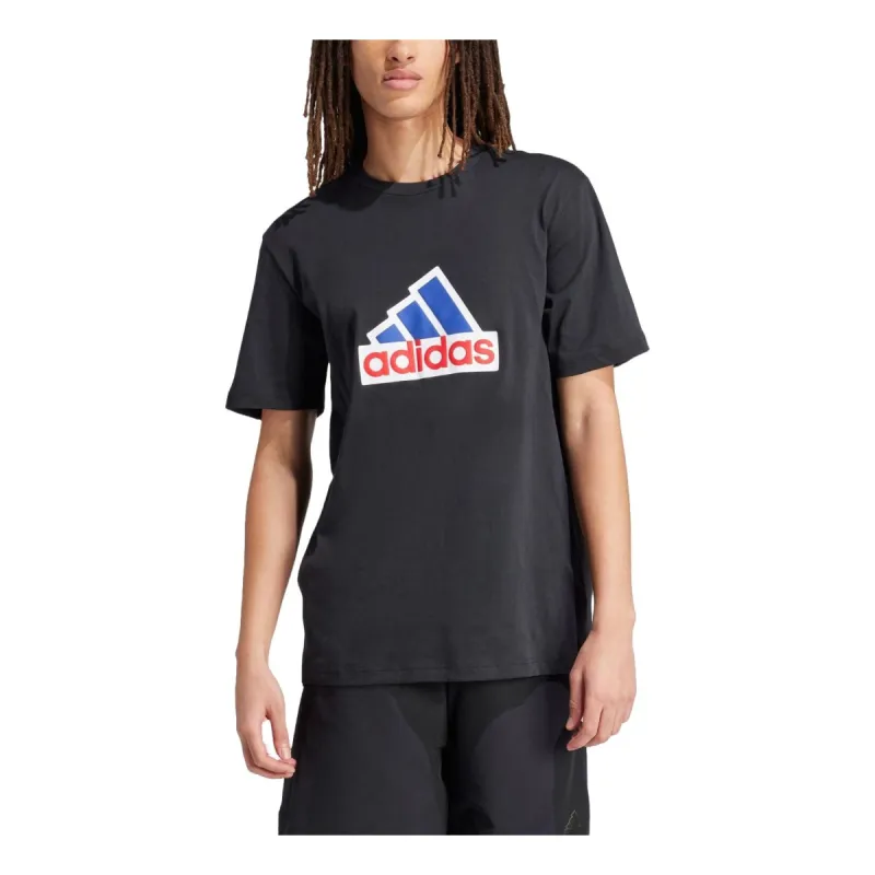 adidas Future Icons Badge of Sport T-shirt 'Black' IS9596 sold by KicksCrew