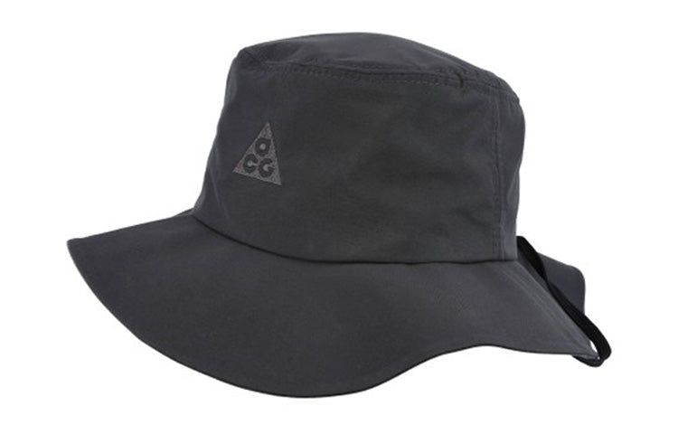 Nike ACG Logo Bucket Hat 'Black' DC9088-010 sold by KicksCrew product image thumbnail 2