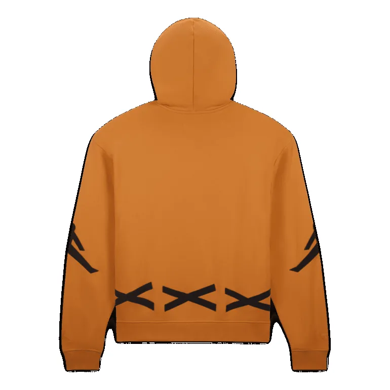 Air Jordan x Nina Chanel Abney Fleece Hoodie 'Alpha Orange' FZ7514-806 sold by KicksCrew product image thumbnail 2