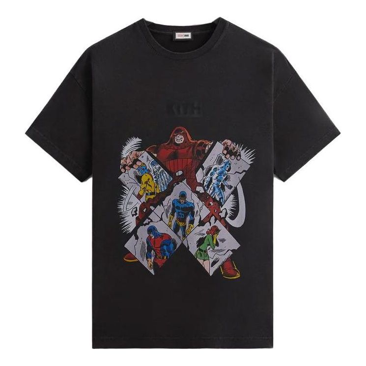 KITH x Marvel X-Men Juggernaut Vintage Tee 'Black PH' KHM031441-00 sold by KicksCrew
