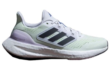 (WMNS) adidas Pureboost 23 'White Black Silver Dawn' IF2398 sold by KicksCrew