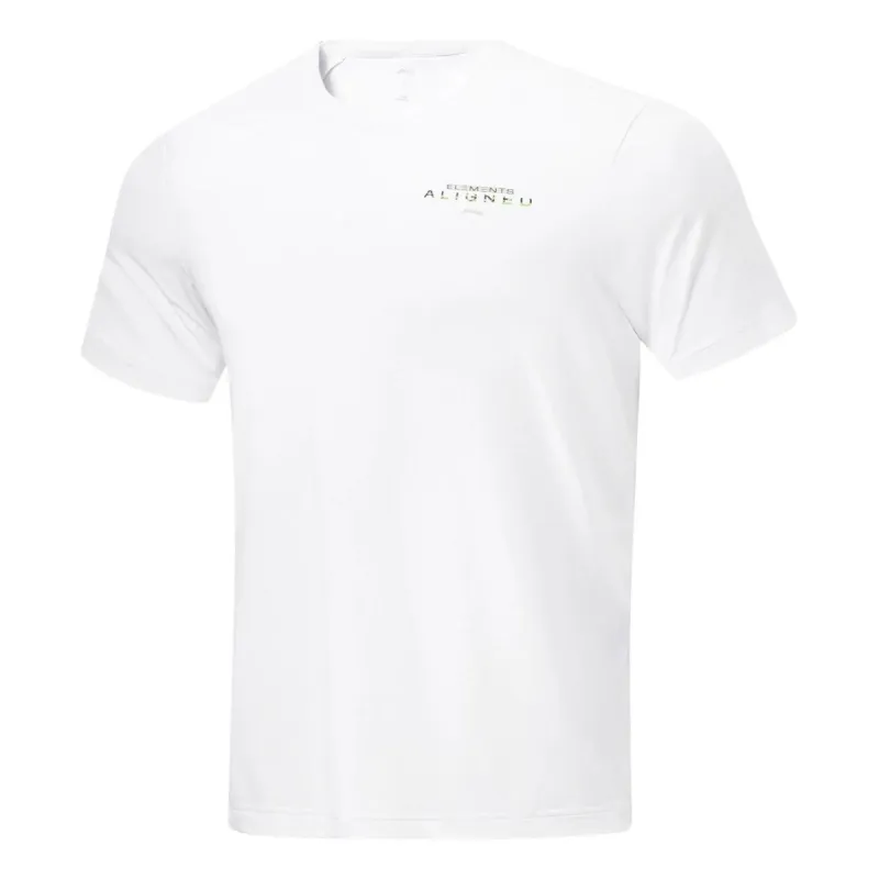 Li-Ning Training Series T-Shirt 'White' ATST505-7 sold by KicksCrew