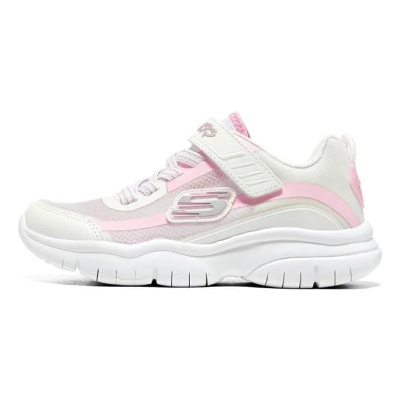 (GS) Skechers Flex Blast 'White Pink' 302552L-WHP sold by KicksCrew