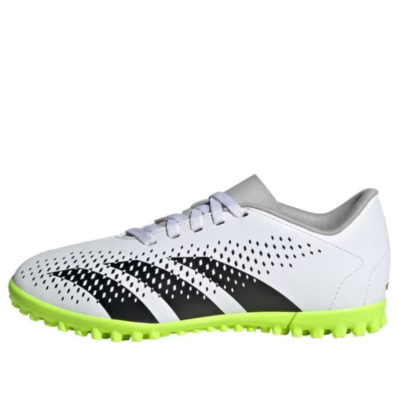 (GS) Adidas Predator Accuracy.4 TF 'White Black Lucid Lemon' IE9444 sold by KicksCrew