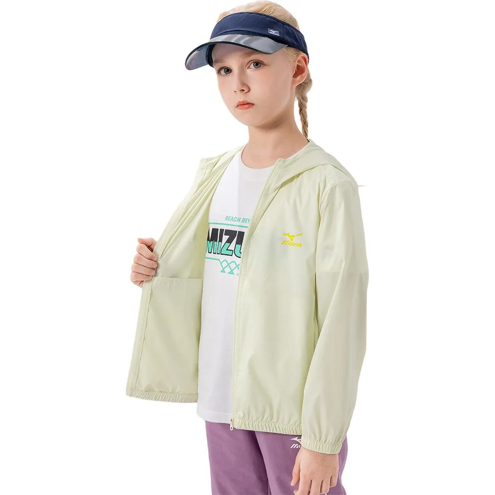 (GS) Mizuno Casual Hoody Jacket 'Beige' FS2232 sold by KicksCrew product image thumbnail 4