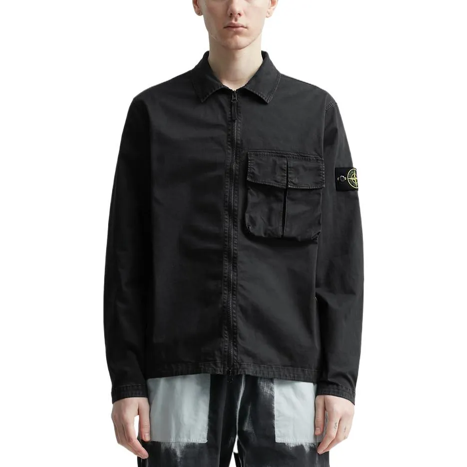 STONE ISLAND Overshirt 'Black' 781510304-V0129 sold by KicksCrew product image thumbnail 3