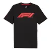PUMA x F1 Essential Logo Motorsport T-shirt 'Black' 625851-01 sold by KicksCrew