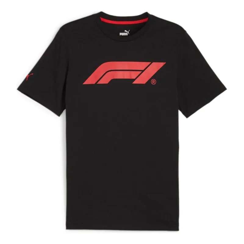 PUMA x F1 Essential Logo Motorsport T-shirt 'Black' 625851-01 sold by KicksCrew