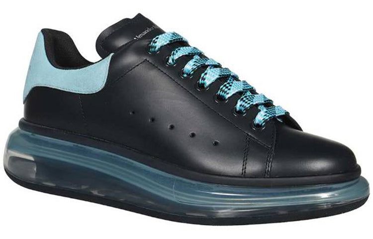 (WMNS) Alexander McQueen Oversized Sneakers 'Black Light Blue' 666893WHXMA1136 sold by KicksCrew product image thumbnail 3