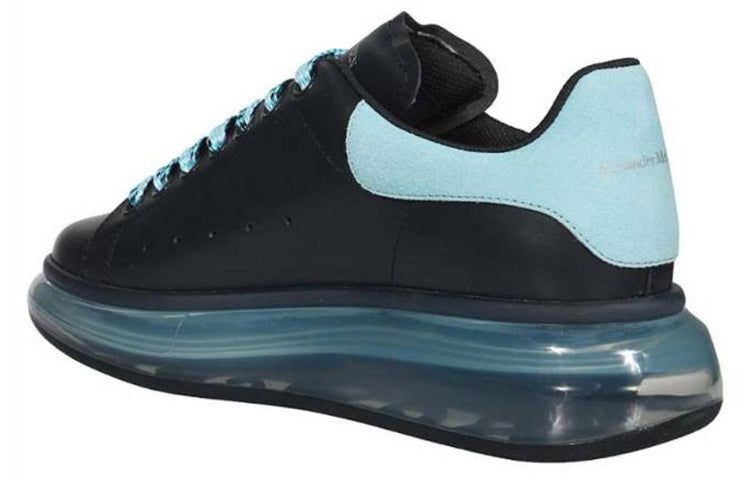 (WMNS) Alexander McQueen Oversized Sneakers 'Black Light Blue' 666893WHXMA1136 sold by KicksCrew product image thumbnail 4