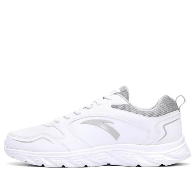 ANTA Running Series Sneakers Leather 'White Grey' 912245515-4 sold by KicksCrew
