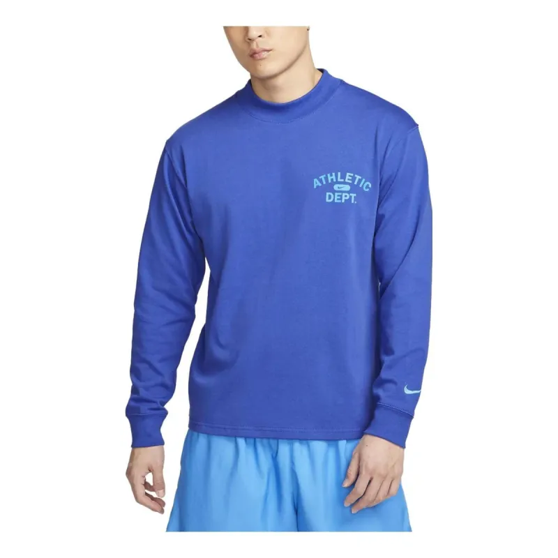 Nike Sportswear Long Sleeve Top 'Blue' FJ5242-480 sold by KicksCrew