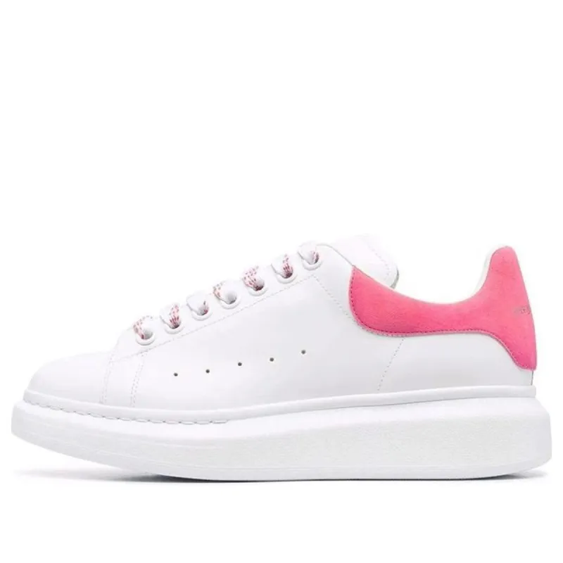 (WMNS) Alexander McQueen Oversized Sneaker 'White Peony Pink' 553770WHGP79757 sold by KicksCrew