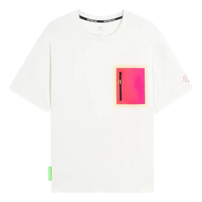 Li-Ning Way Of Wade Graphic Pocket T-shirt 'White' AHSSA43-1 sold by KicksCrew