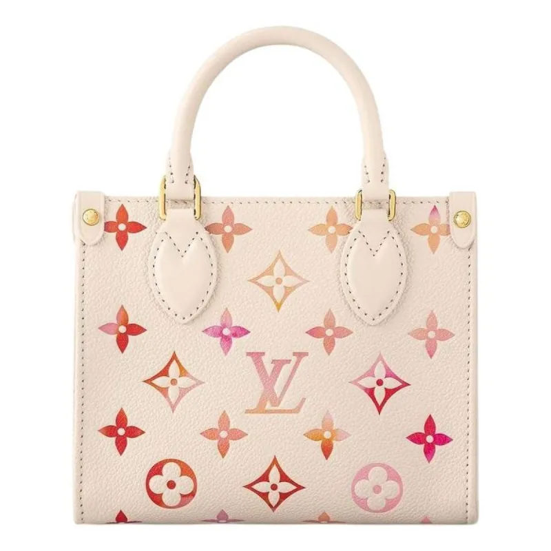 (WMNS) LOUIS VUITTON OnTheGo BB Monogram Empreinte Handbag 'Sunrise Aquarelle' M47115 sold by KicksCrew