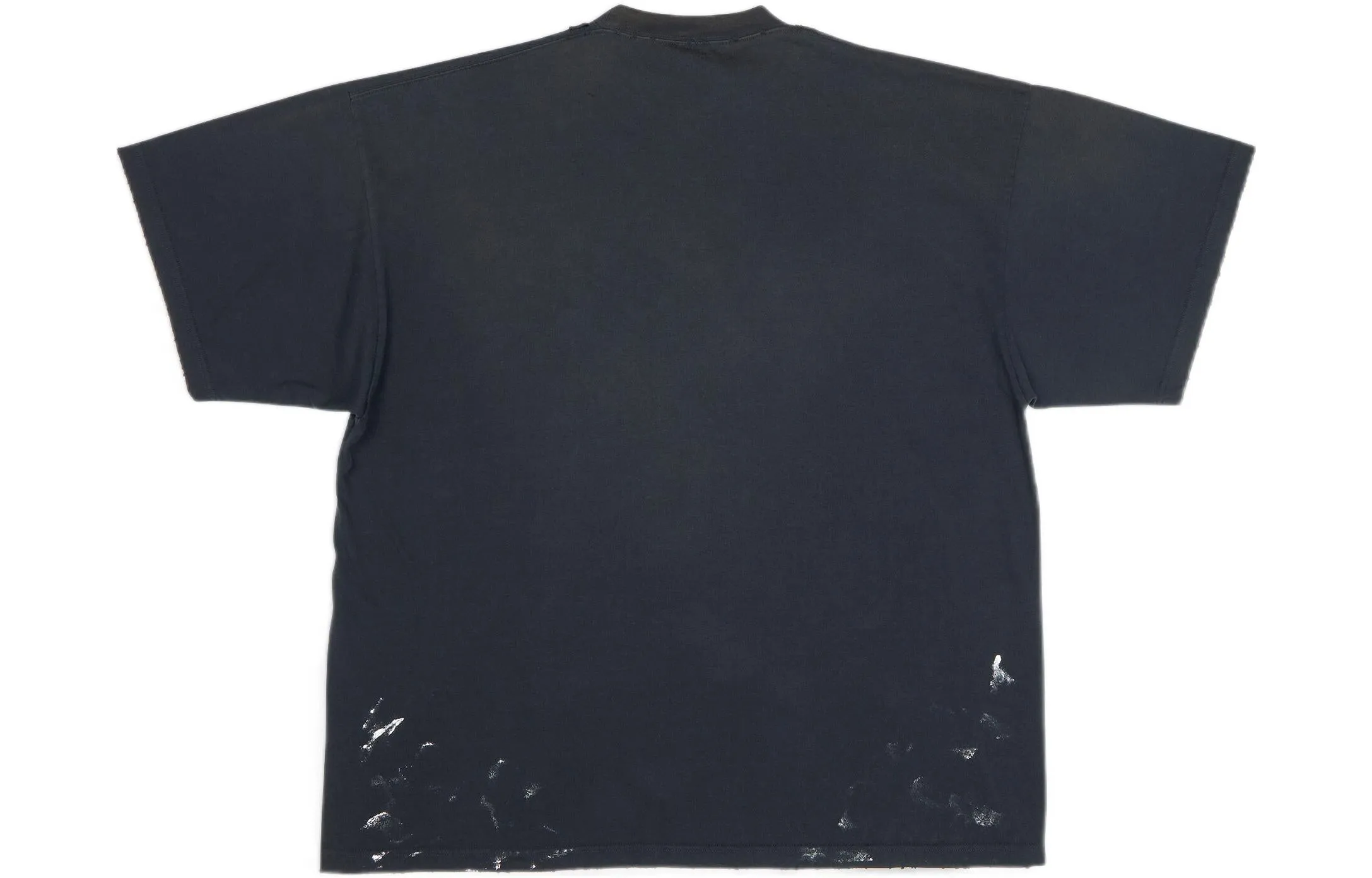 Balenciaga Metallica Short Sleeve T-Shirt Oversized Fit 'Black Orange' 694576TMV880105 sold by KicksCrew product image thumbnail 2