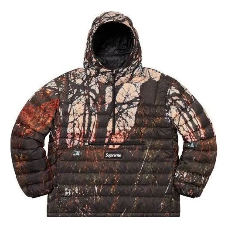 Supreme Micro Down Half Zip Hooded Pullover 'Multi-Color' SUP-FW20-206 sold by KicksCrew