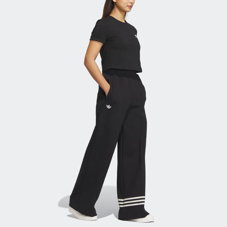 (WMNS) adidas Originals Adiclub Crop Top 'Black' IP1795 sold by KicksCrew product image thumbnail 4