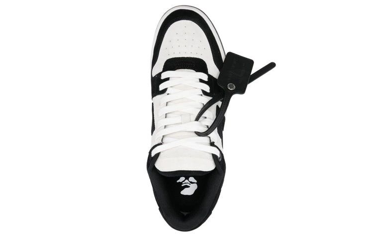Off-White Out Of Office Low-Top Sneakers 'Black White' OMIA189F22LEA0020110 sold by KicksCrew product image thumbnail 4