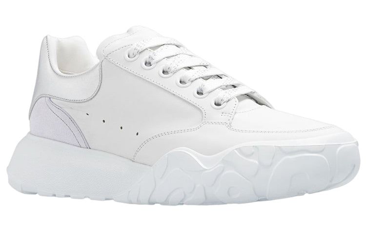 (WMNS) Alexander McQueen Court Trainer 'White Silver' 709033WIAAZ8879 sold by KicksCrew product image thumbnail 2