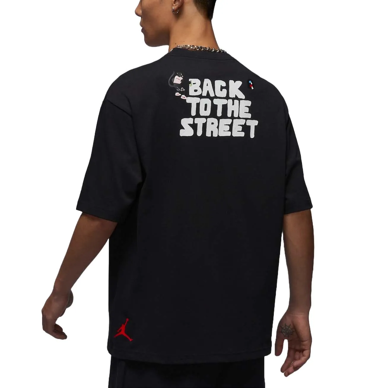 Air Jordan Graphic T-Shirt Asia Sizing 'Black' HM4898-010 sold by KicksCrew product image thumbnail 2